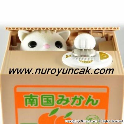 cat coin bank kedi kumbara