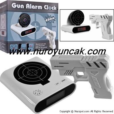 tabancalı alarm saat