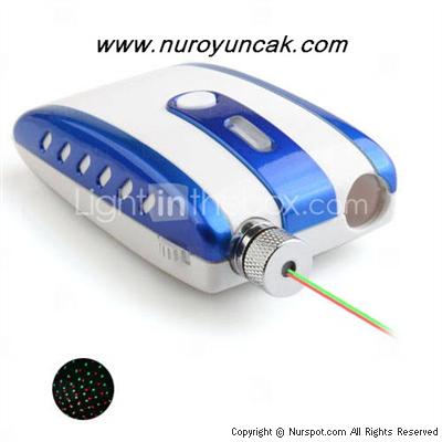 2 renkli lazer pointer