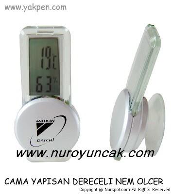 ilginç cama yapışan dereceli nem ölçer