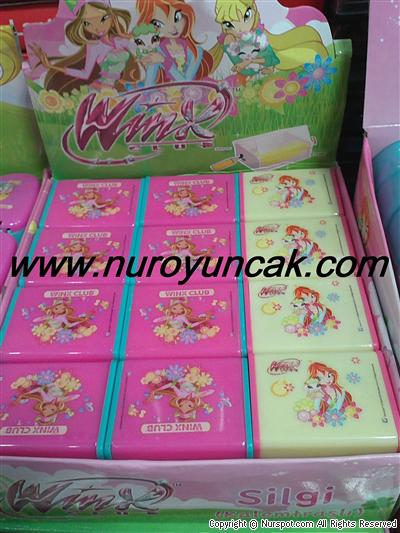 winks kalemtraşlı silgi 24lü