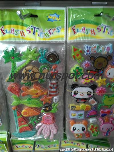 flaş sticker