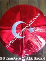 Folyo balon bayraklı 18 inç