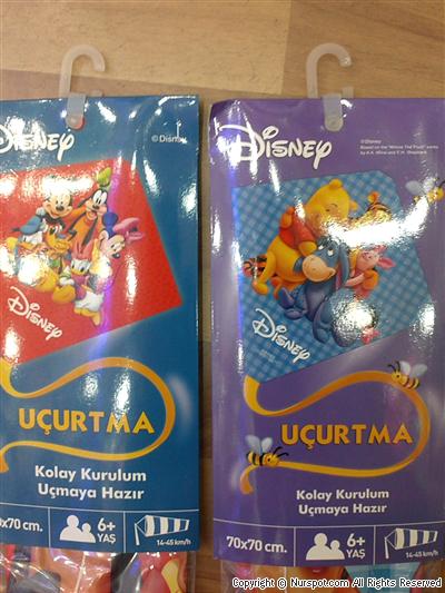 karakterli uçurtma