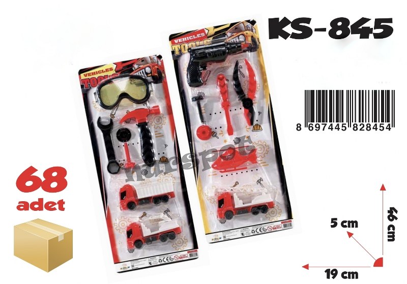 toptan oyuncak tamir seti   845