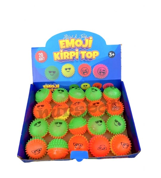 toptan oyuncak kirpi top emojili   6302