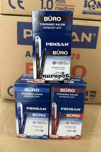 toptan büro kalemi pensan 50 li