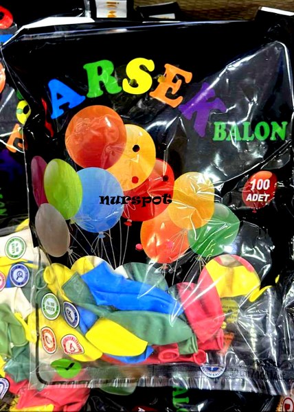 toptan balon 12 inç karma renk 330 gr