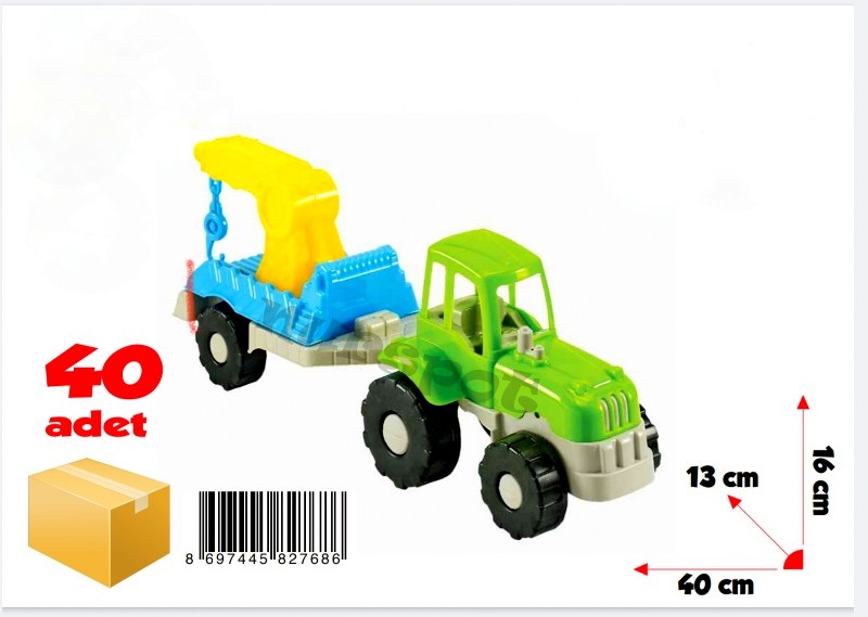 toptan oyuncak çekici traktör   768