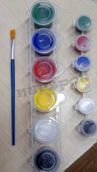 toptan akrilik boya seti 6 lı 10 ml büyük boy
