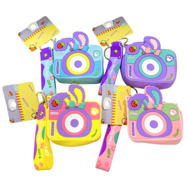 toptan silikon cüzdan anahtarlık fotoğraf makinesi model  5348