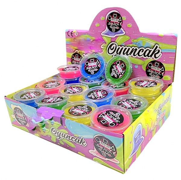 toptan slime küçük boy squid game   4125