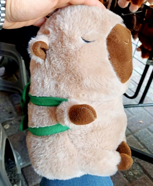 toptan kapibara peluş oyuncak  32 cm