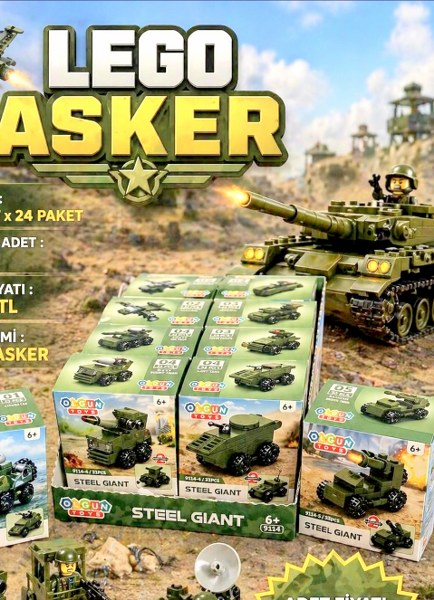 toptan lego asker model kutulu  6956