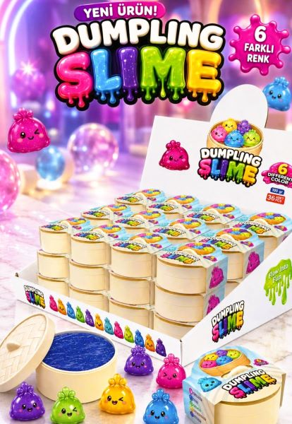 toptan çin mantısı simli slime