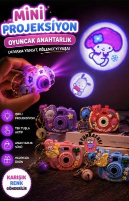 oyuncak fotoğraf yansıtmalı fotoğraf makinası anahtarlık 0100